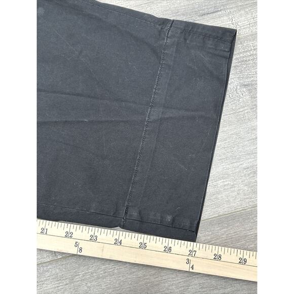 Everlane Womens Size Medium Black The Paperbag Pant Organic Cotton Belted NWT - Picture 10 of 10